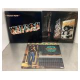 Waylon Jennings LP lot
