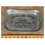 Wilton Bless This House pewter dish