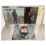 Johnny Cash LP lot