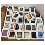 Large group of Playaway digital audio books