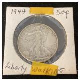 1944 walking Liberty half dollar