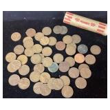 Roll of wheat pennies --limited circulation