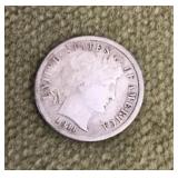 1911 Barber dime