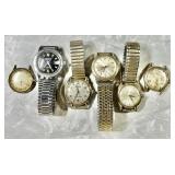 6 Bulova self-winding men