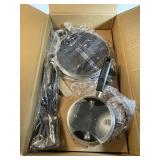 NEW 12-piece T-Fal cookware set --open box