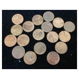 18 wheat pennies