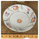 Floral decorative bowl