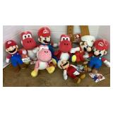 Lot of Super Mario plushies