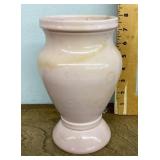 Pink pottery vase