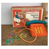 Mattel Preschool Talking Pictures Alphabet Phone