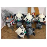 Lot of Pokï¿½mon plushies