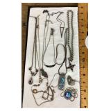 Costume jewelry necklaces