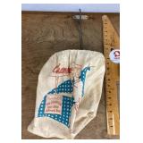 Vintage clothes pin bag