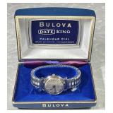 Bulova Date King self-winding watch--works