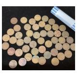 Roll of wheat pennies