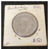 1941 Australian coin