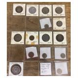Foreign coins