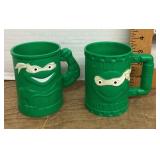 2 Teenage Mutant Ninja Turtles mugs