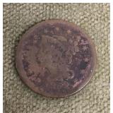 1852 large cent