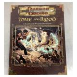 Dungeons & Dragons Tome and Blood rule book