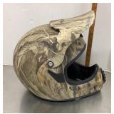 Fulmer camo motorcycle helmet