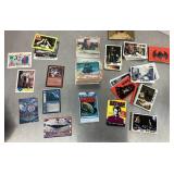 Group of trading cards