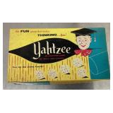 Vintage Yahtzee game