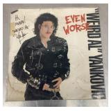 Weird Al Yankovic signed record