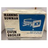 NOS Manning Bowman Oven Broiler