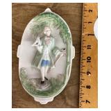 Porcelain wall plaque