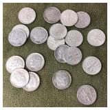 20 silver dimes
