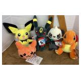 Lot of Pokï¿½mon plushies