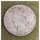 1923 Peace dollar