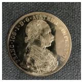 1915 Austrian 4 Ducat coin