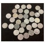 30 steel pennies