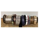 Costume jewelry bracelets