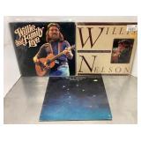 Willie Nelson LP lot