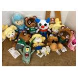 Lot of assorted plushies