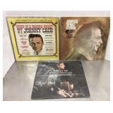 Johnny Cash LP lot
