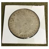 1882-O Morgan silver dollar