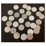 30 steel pennies