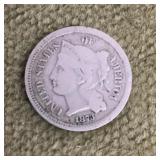 1873 three-cent nickel