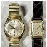 2 gold filled Bulova watches