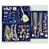 Group of costume jewelry