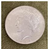 1922 Peace dollar