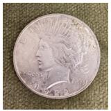 1922 Peace dollar