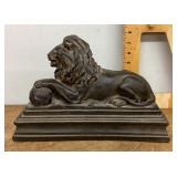 Decorative lion statue