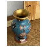 Mini cloisonnï¿½ vase