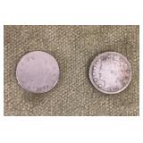2 "V" nickels