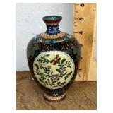 Small cloisonnï¿½ vase
